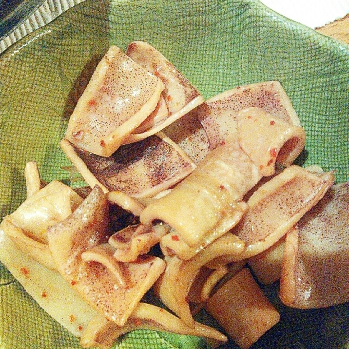 乾燥スルメ イカのバター焼き レシピ 作り方 By Popham 楽天レシピ